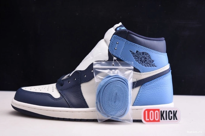 One Kick High 555088-140 Retro Jordan OG 1 Obsidian Air 0805